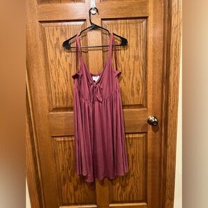 NWT | Torrid Mini Super Soft Bow Front Skater Dress
